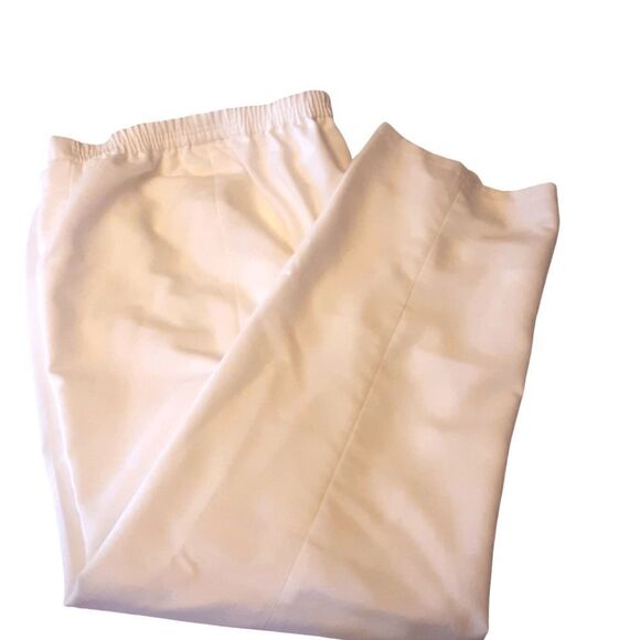 APPLESEED‎ Eggshell White Fully Lined Plus-Size Slacks sz 20W - Picture 1 of 7